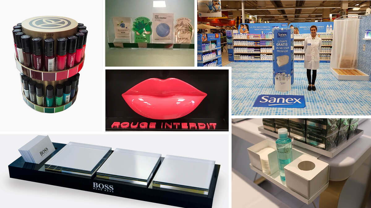 Mobilier Merchandising, Kit Démo, Accessoires Merchandising, Tablette Merchandising GMS, Merchandising de Luxe
