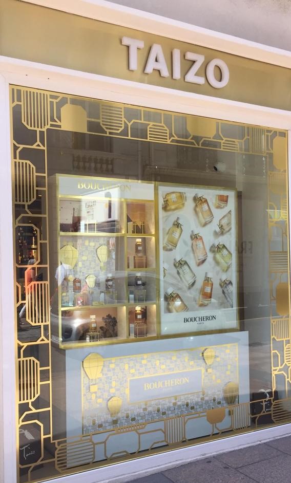 vitrine, animation événementielle, plv multi matériaux, scénographie