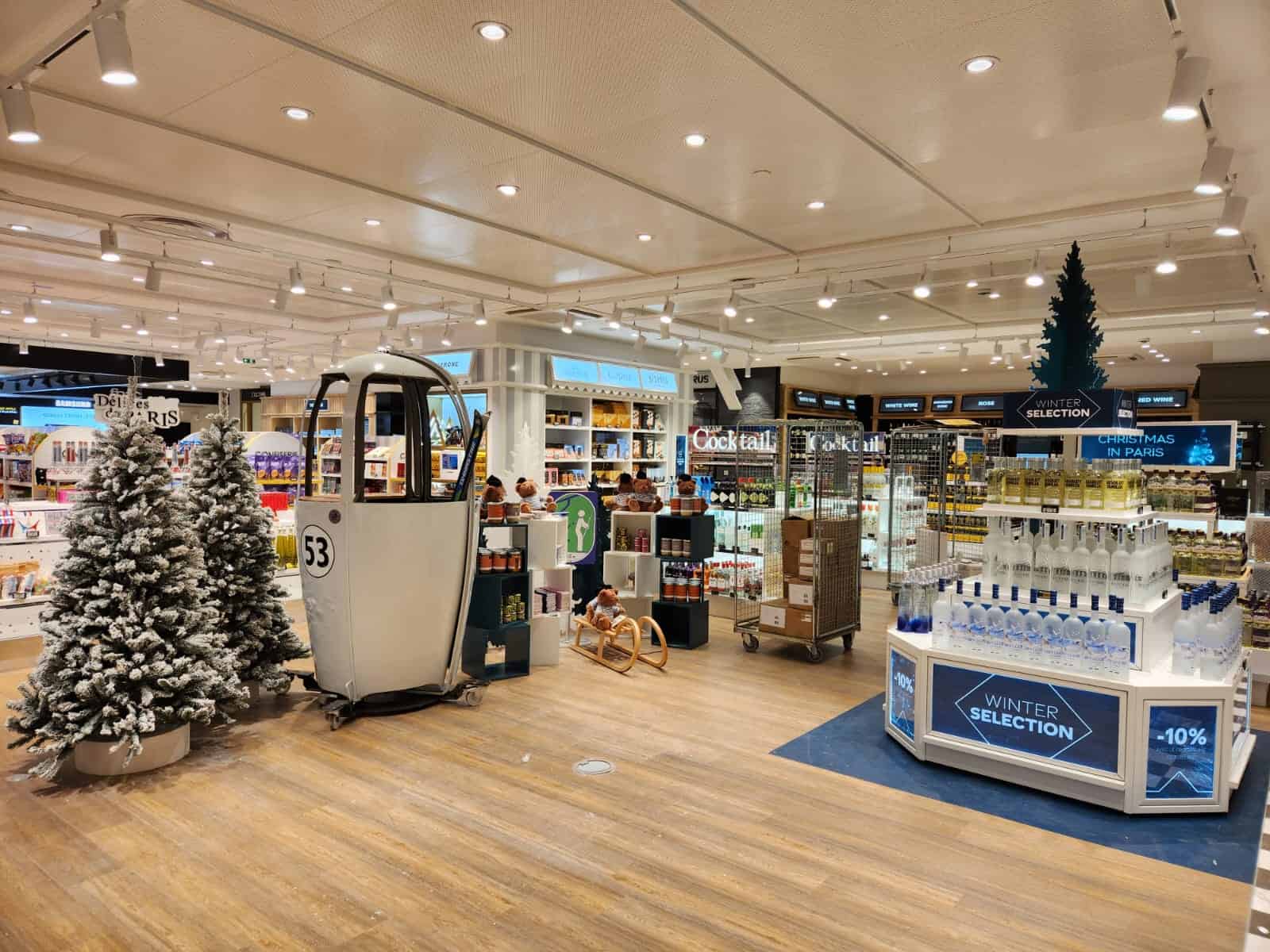 animation théatralisation Winter pour les aéroports parisiens