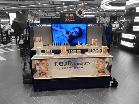 Animation R.E.M beauty – Sephora