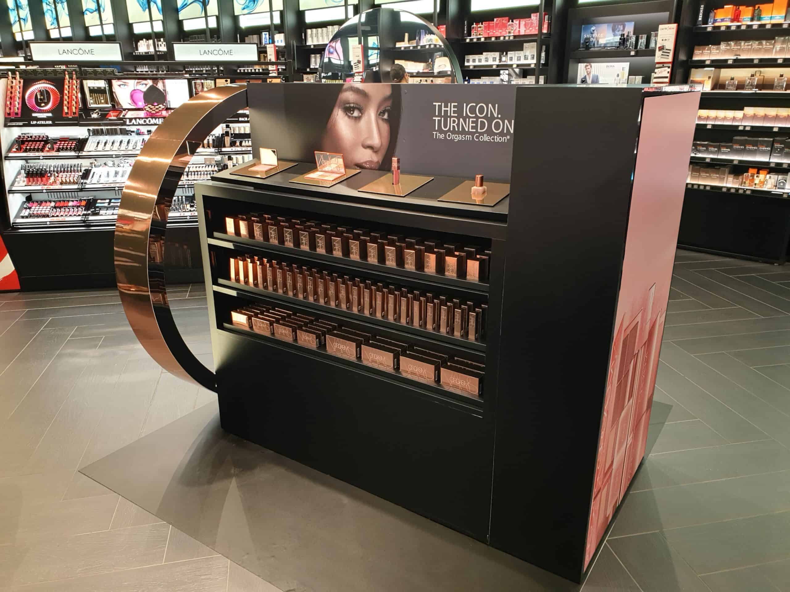 Meuble îlot maquillage sephora