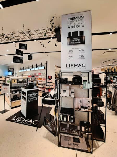 Animation Merchandising chez Monoprix pour Lierac