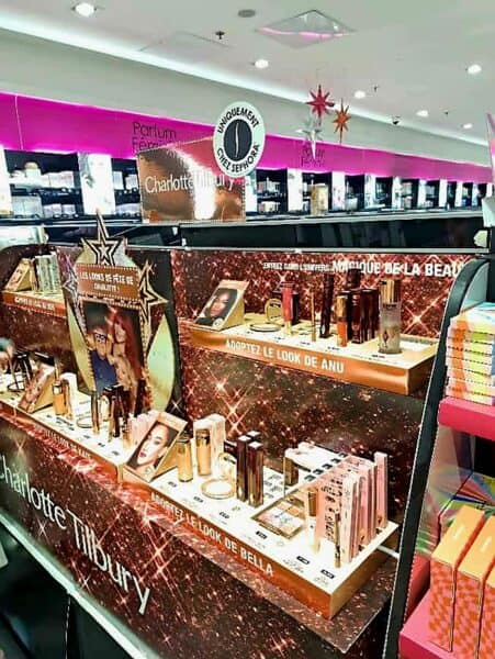 Animation chez Sephora pour Charlotte Tilbury !