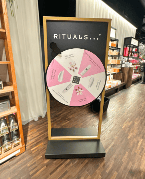 Rituals et Mayence : Création d’une Roue de la Fortune interactive