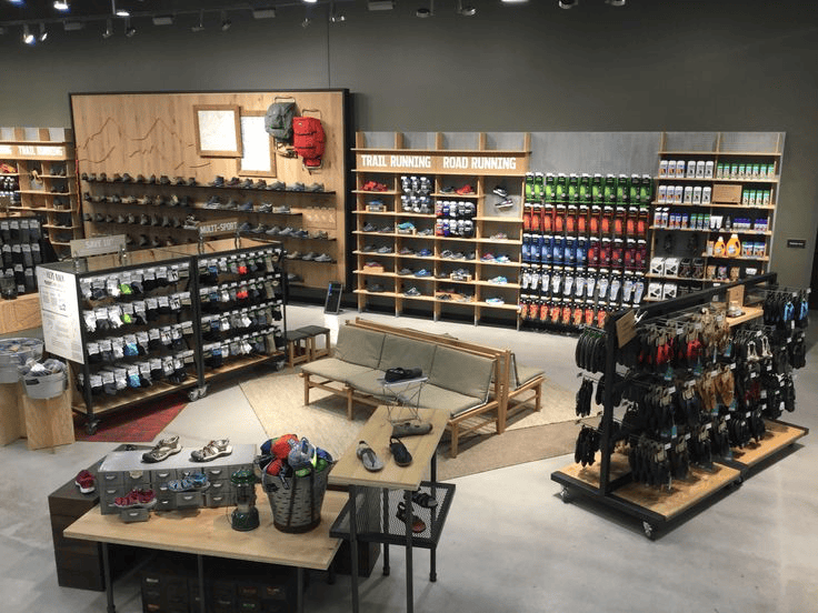 magasin physique de vêtements