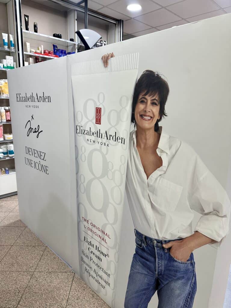 Mise en avant de la marque Elizabeth Arden au sein du Marionnaud Opéra