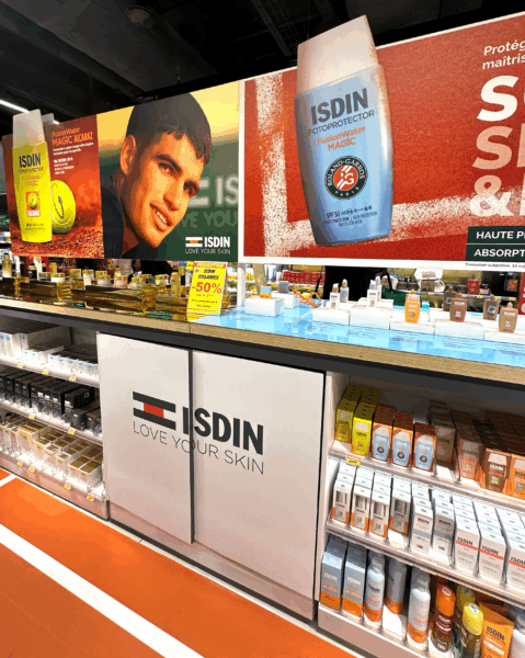 ISDIN renforce sa visibilité en pharmacie avec deux dispositifs retail stratégiques