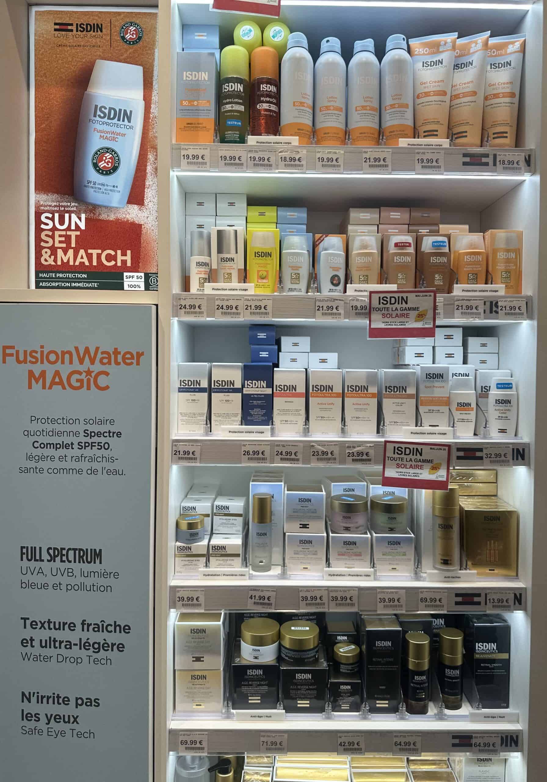 lineaire magasin ISIN Par Mayence