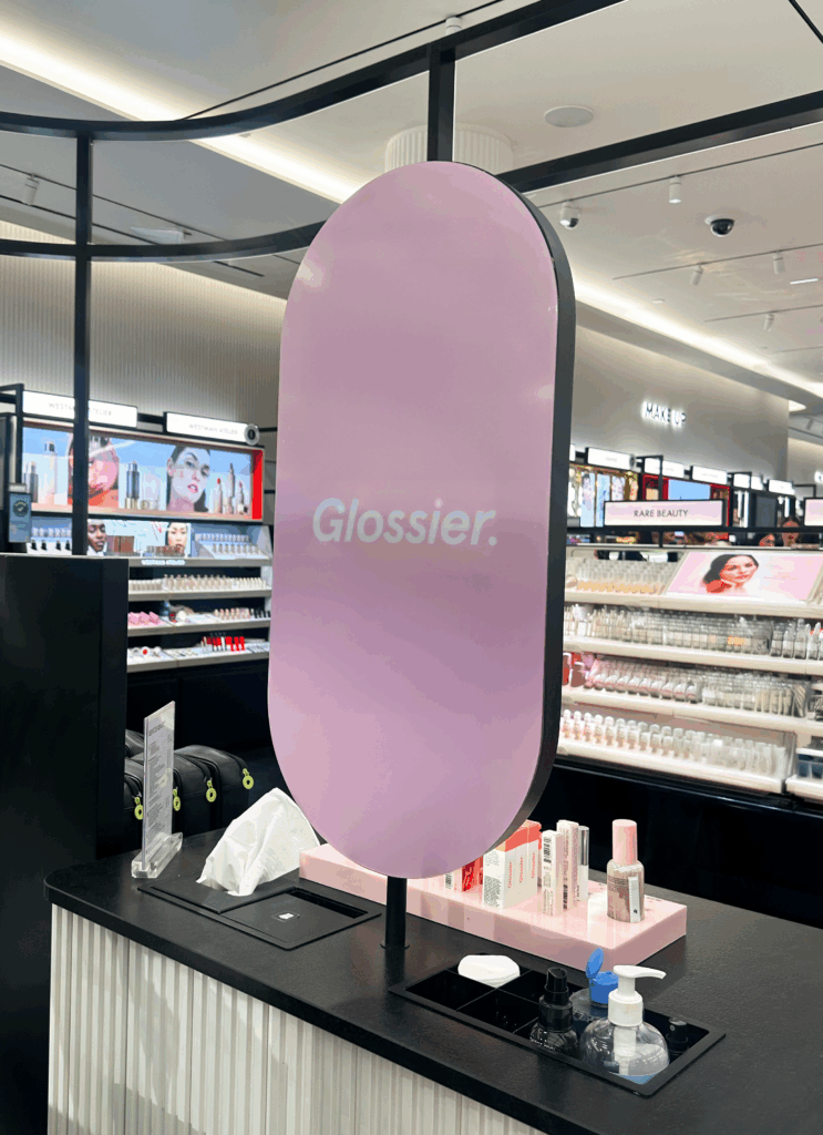 Habillage miroir beauty hub sephora