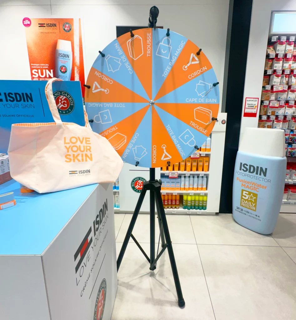 Roue interactive ISDIN