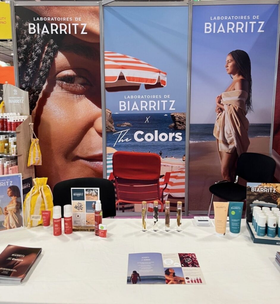 impression et pose de visuels laboratoires de Biarritz réalisé par Mayence