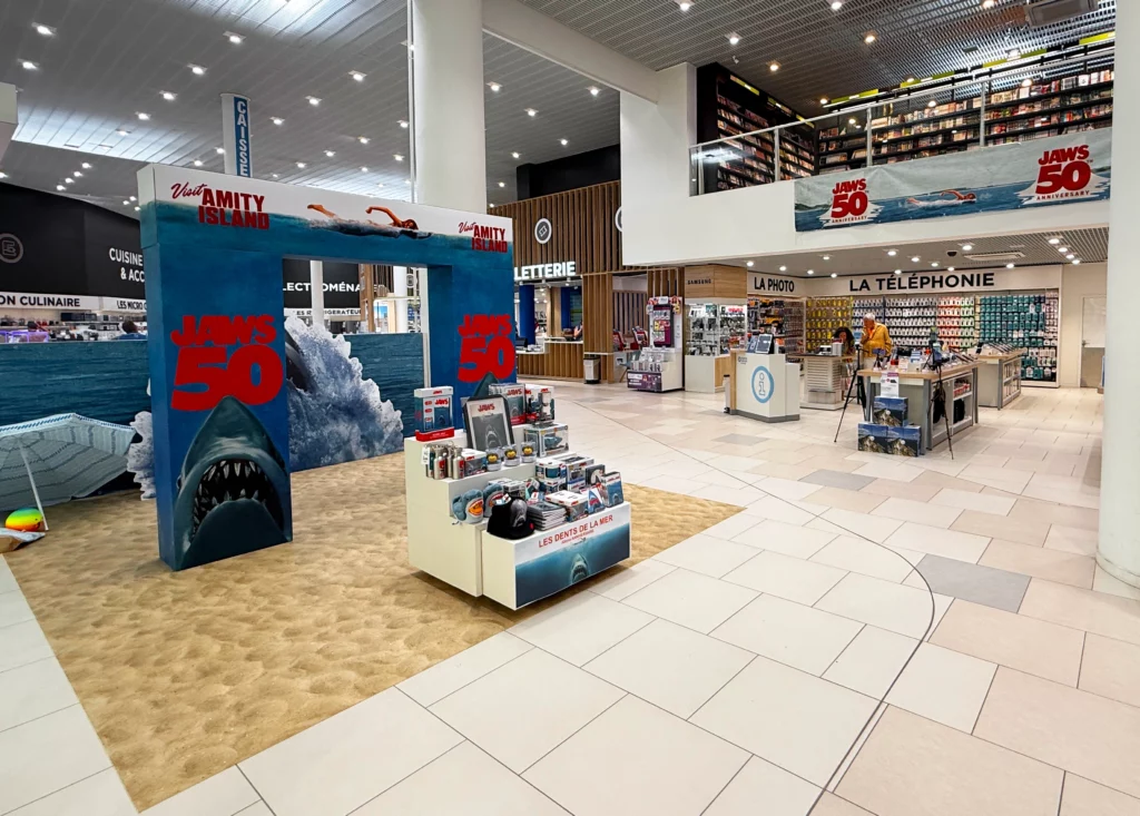 mobilier retail personnalisé chez E.Leclerc