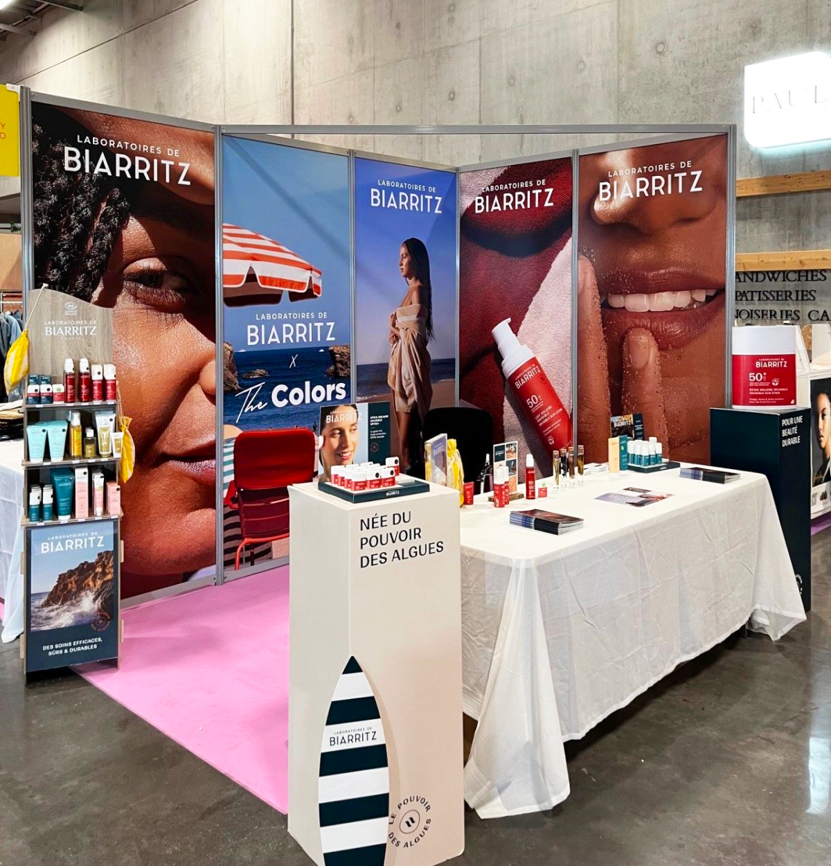 stand laboratoire de biartitz par mayence