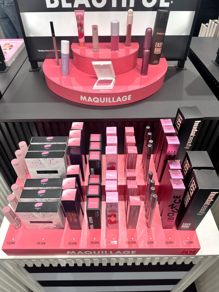 présentoir Sephora