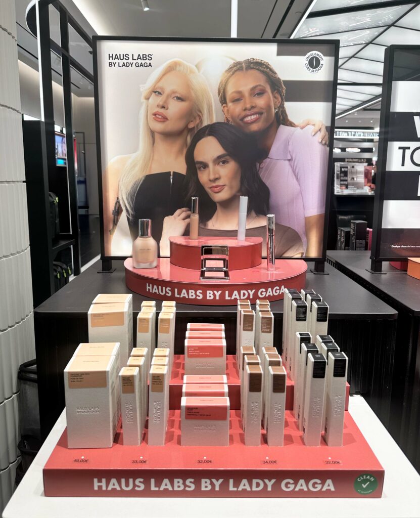 Dispositifs retail Sephora pour les tables FOS