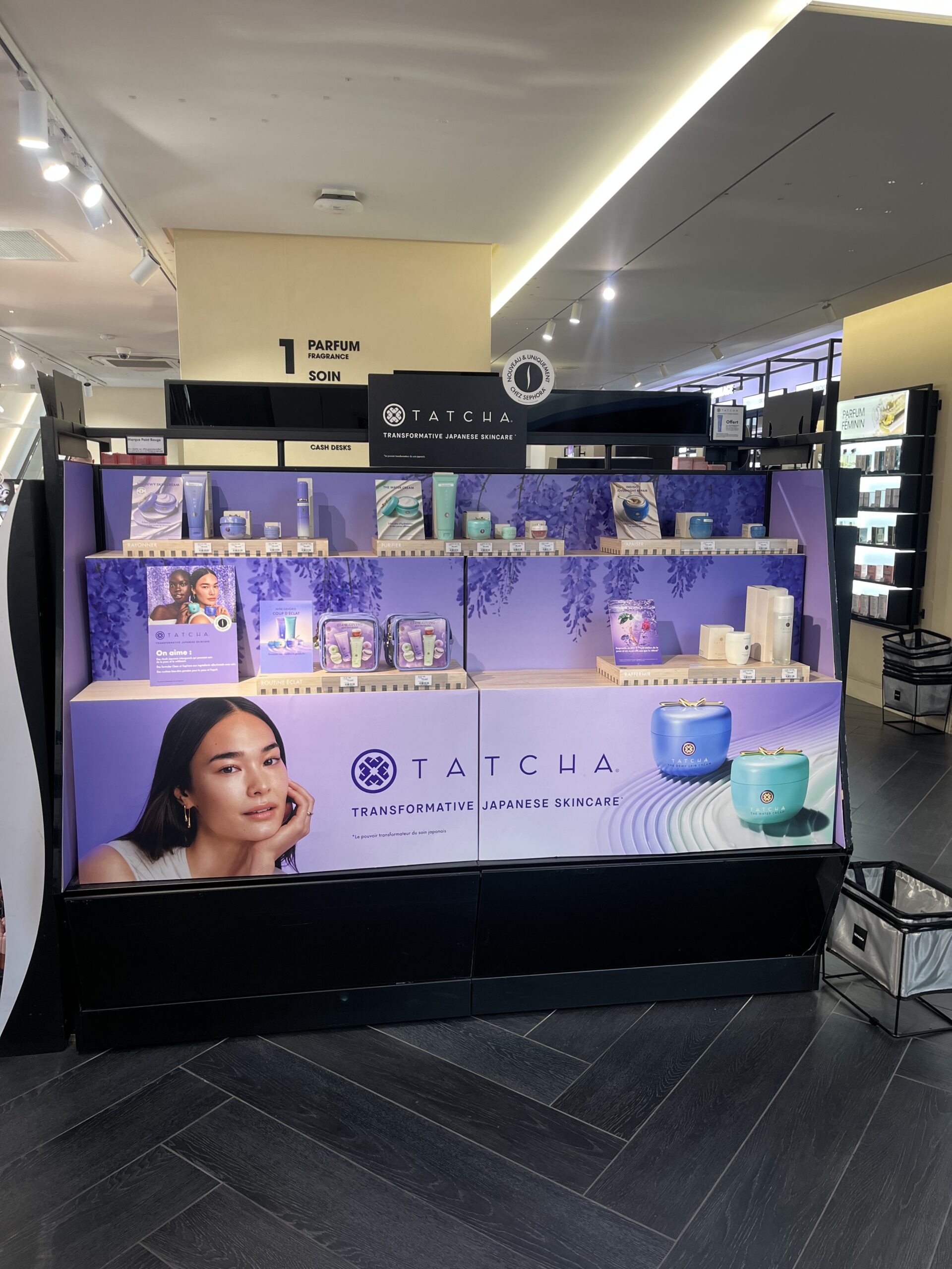 mobilier retail tatcha par mayence