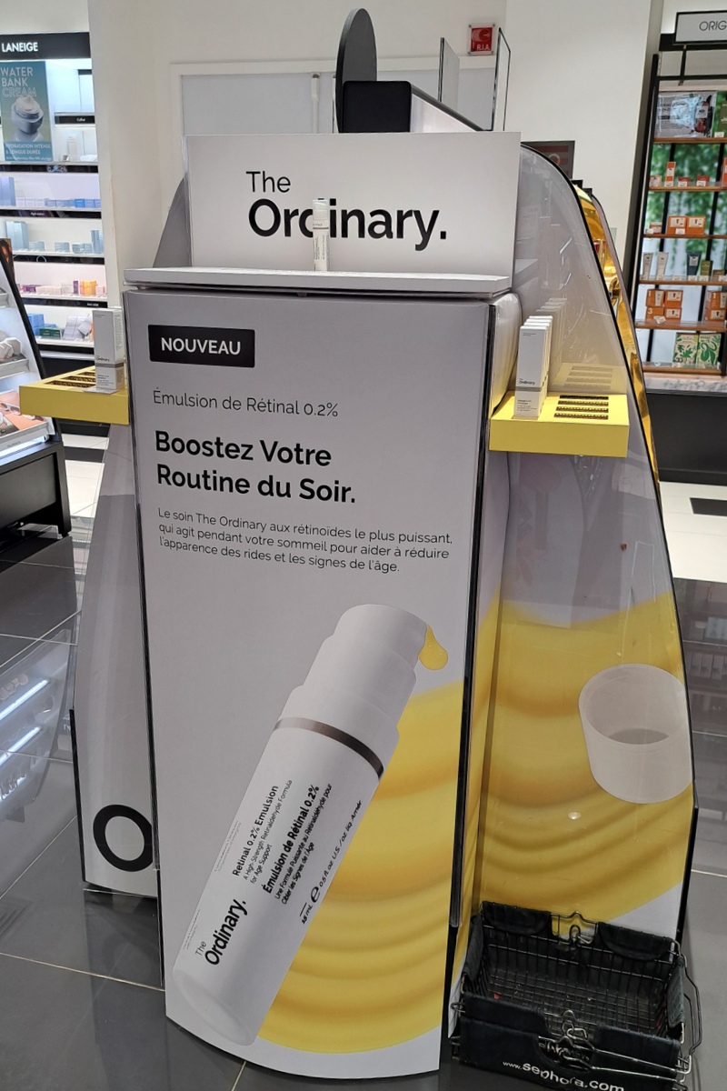 tete de gondole the ordinary par mayence