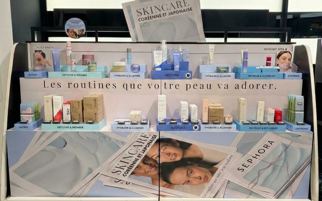 Mayence accompagne Sephora pour l’habillage de la nouvelle opération Skincare
