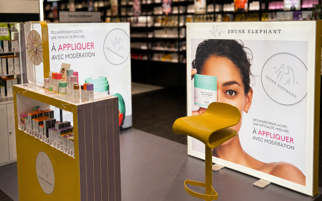 Drunk Elephant au Sephora La Défense