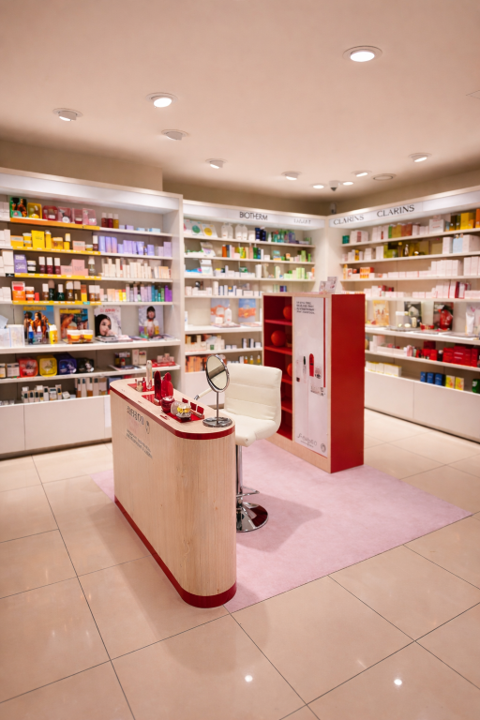 Podium shiseido chez Nocibe par mayence