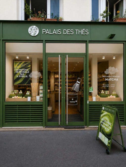 Palais des Thés : une scénographie retail Matcha déployée à l’international