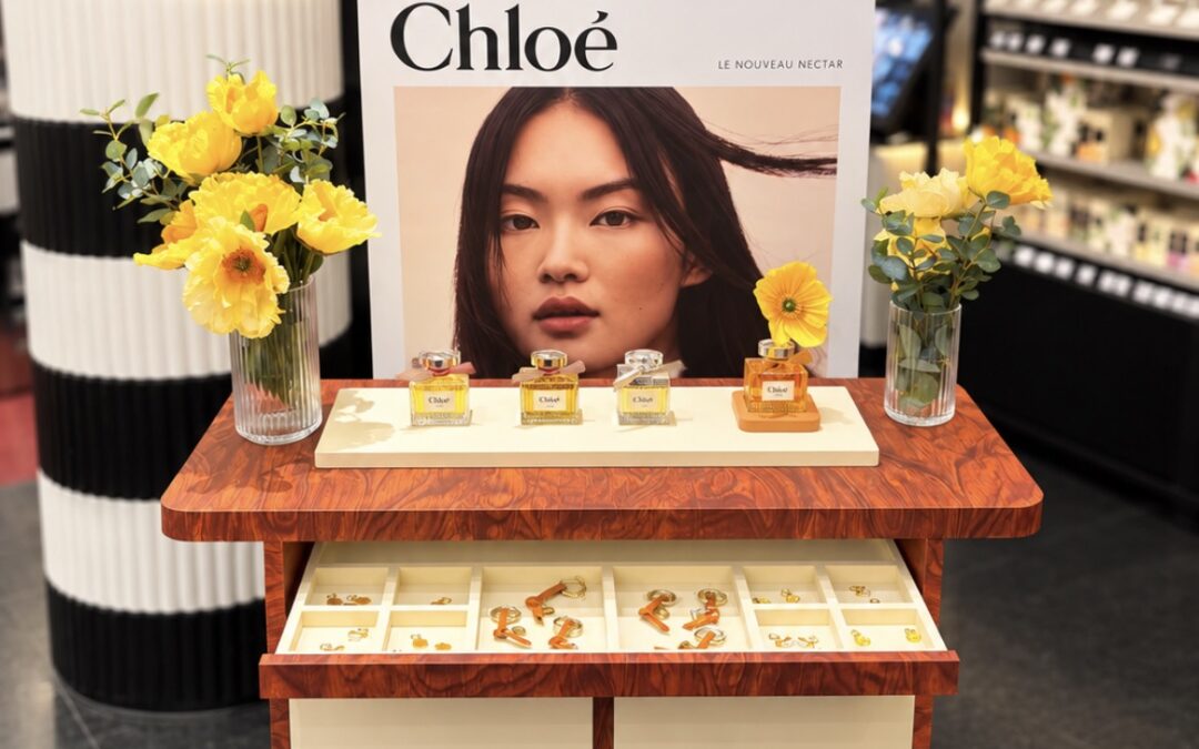 Meuble Chloé Le Nectar au Sephora Champs-Élysées