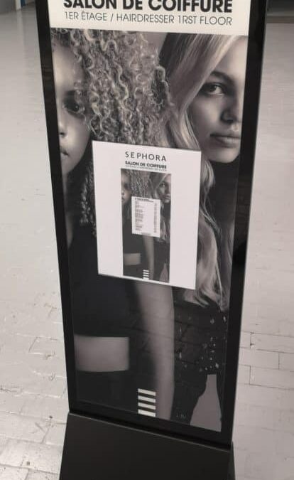 Signalitique Kérastase – SEPHORA