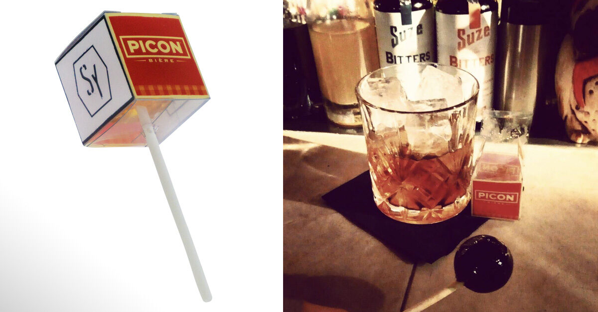 Packaging événementiel – Picon pour Le Bar le Syndicat