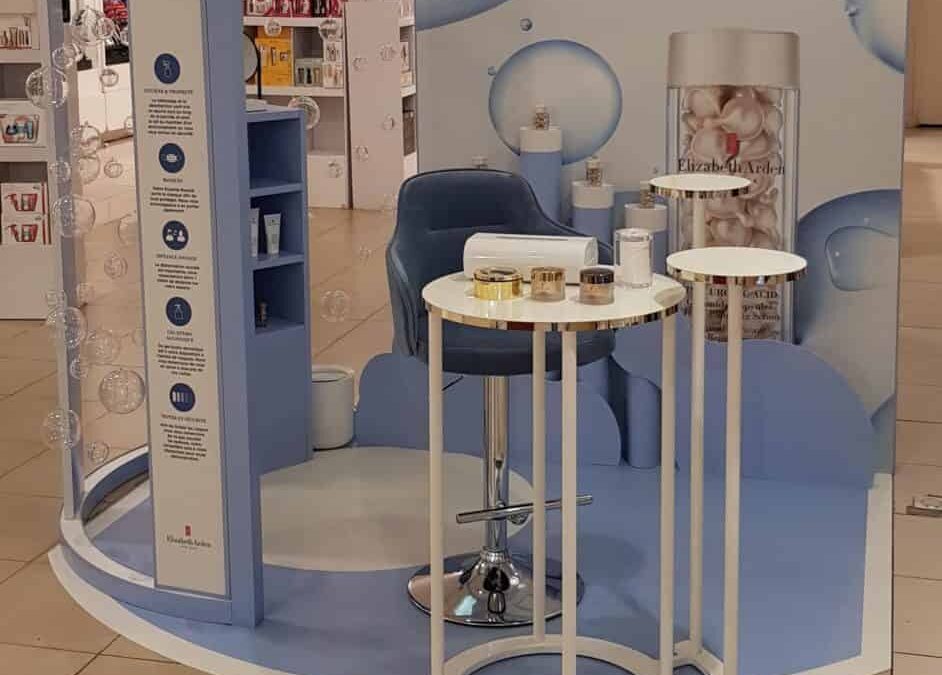 Podiums ELIZABETH ARDEN – Marionnaud