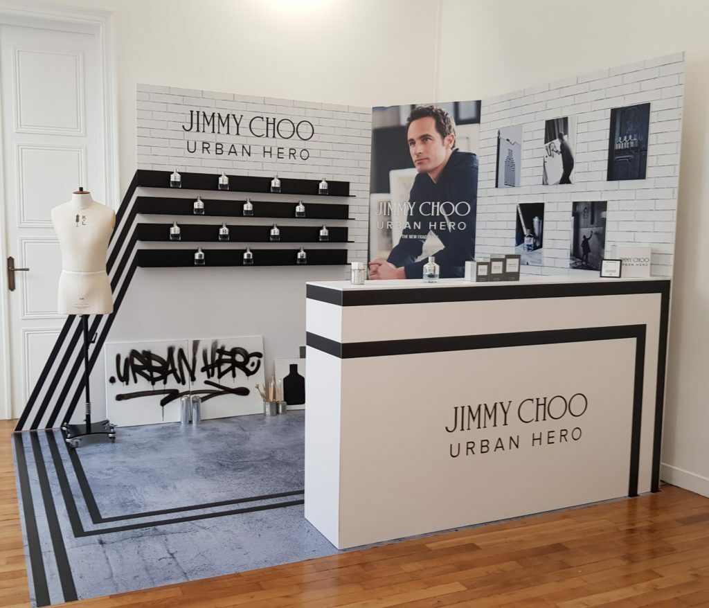 Corner Jimmy Choo : salon sur mesure