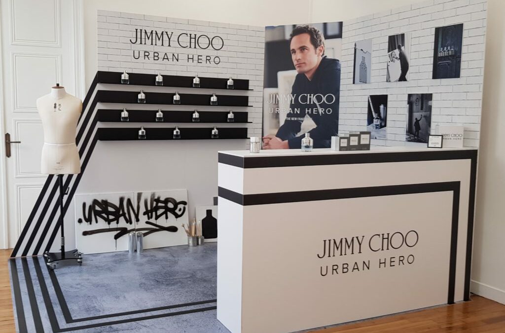 Corner Jimmy Choo : salon sur mesure