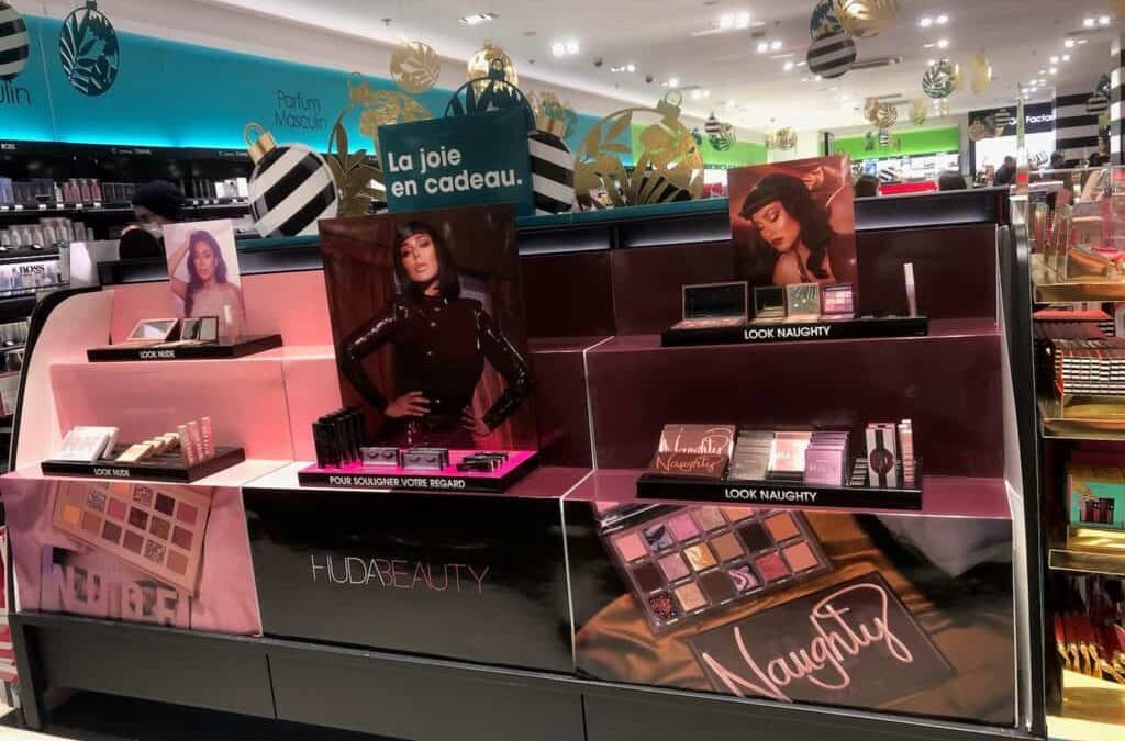 Animation HUDA BEAUTY – Sephora